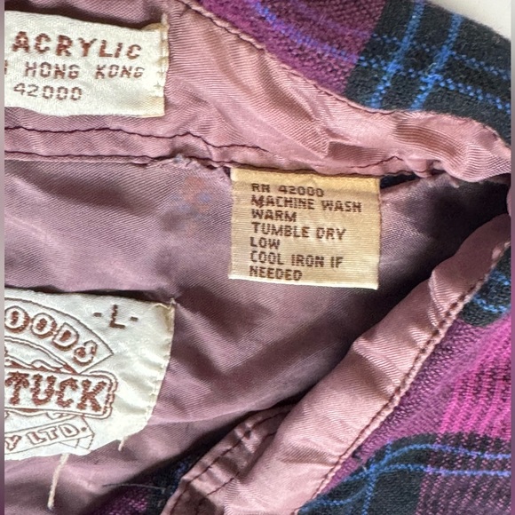 DRY GOODS CASUAL PLAID BUTTON-DOWN LARGE - Picture 4 of 4